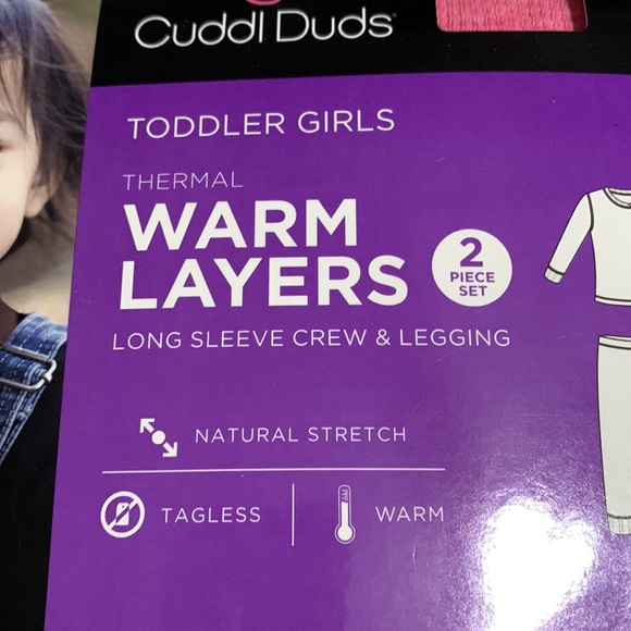 NWT - CUDDL DUDS. 2T/3T Toddler - Picture 2 of 6